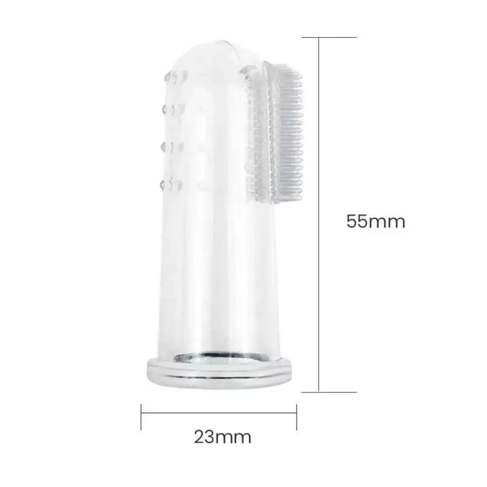 Super Soft Pet Finger Toothbrush Teddy Dog Brush Bad Breath Tartar Teeth Care To